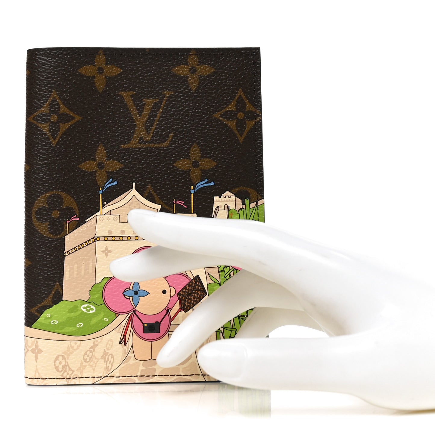Monogram 2021 Christmas Animation China Passport Cover Myosotis Blue