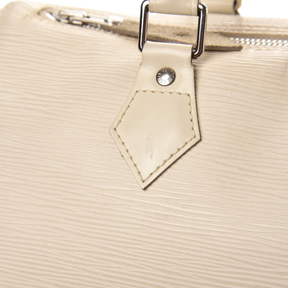 Louis Vuitton Epi Speedy 25 Ivory 9 of 15