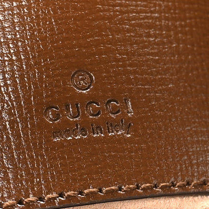 Gucci GG Supreme Monogram Azalea Calfskin Web Mini Jackie 1961 Hobo Beige Ebony Brown Sugar 6 of 10