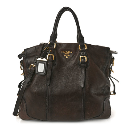 Prada Cervo Antik Shoulder Bag Caffe Sfumato 1 of 16
