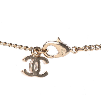 Chanel CC Necklace Light Gold 4 of 4
