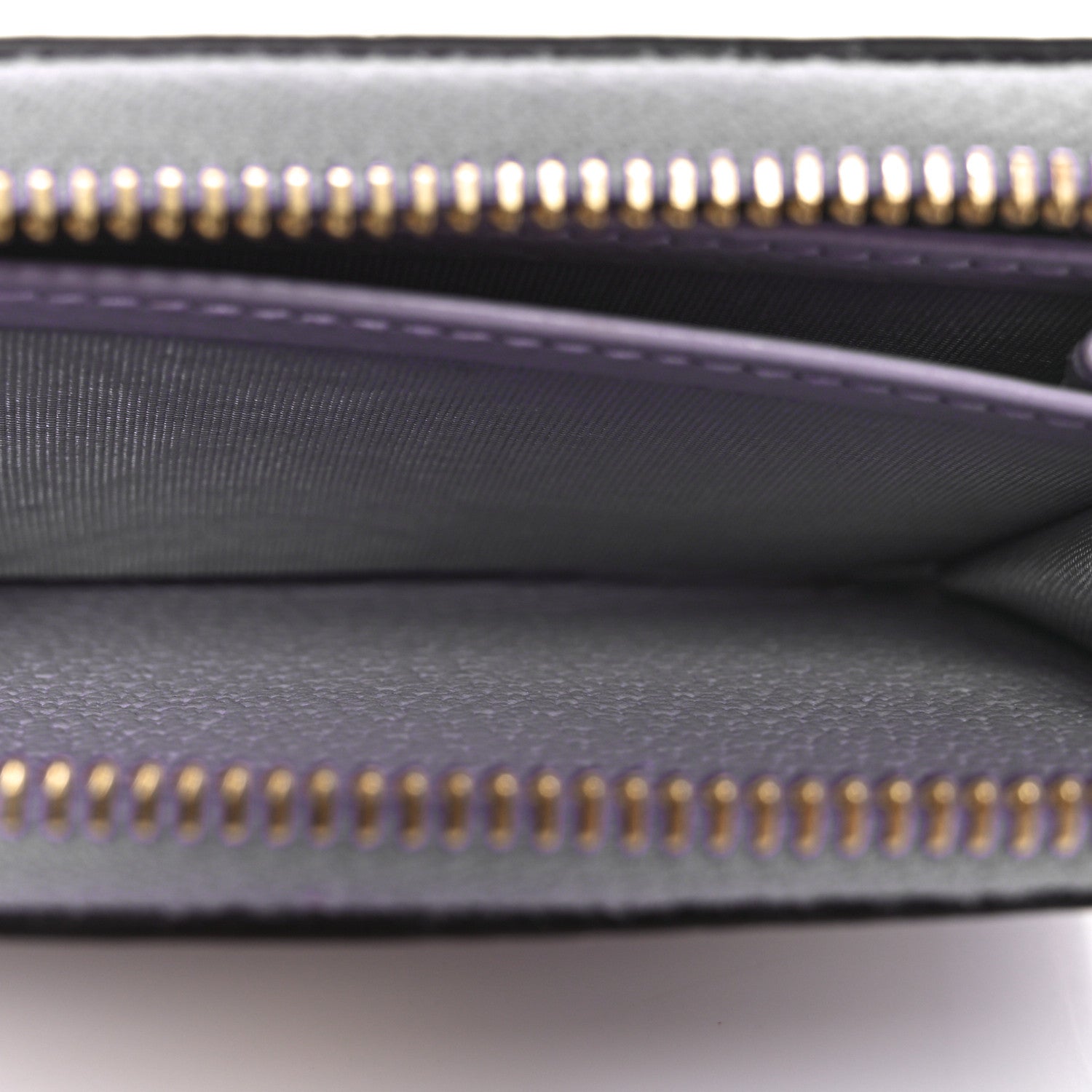 Gucci Monogram Jumbo GG Textured Dollar Calfskin Ophidia Key Card Case Beige Lapis 6 of 8