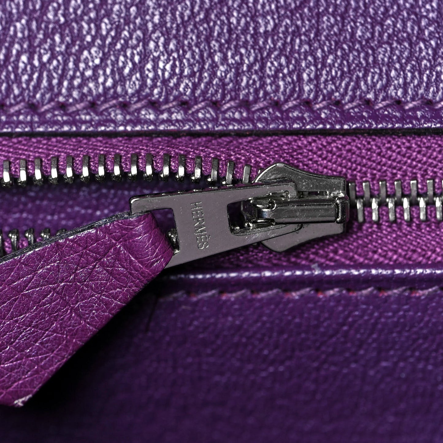 Ostrich Birkin 30 Violine