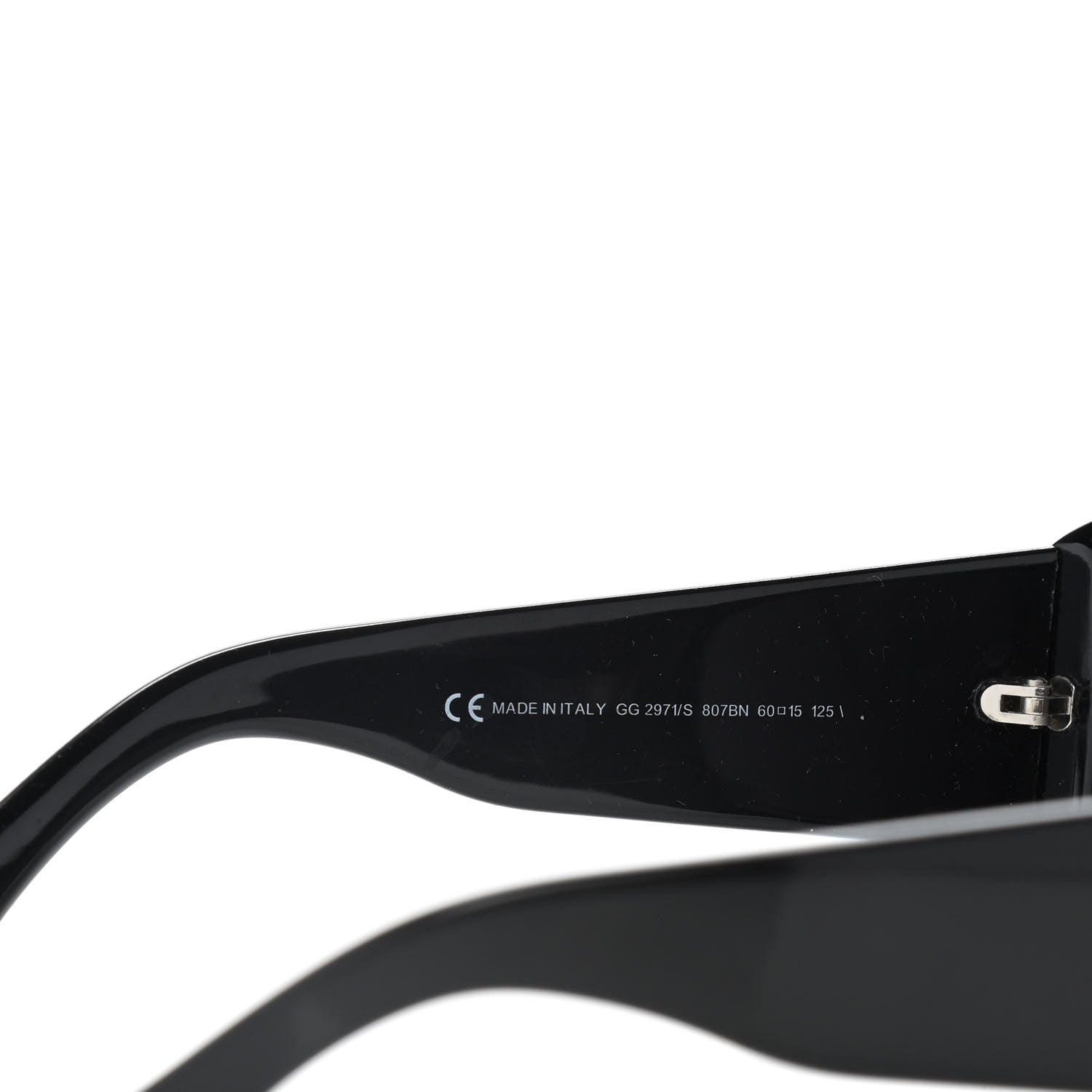 Gucci Crystal GG Sunglasses GG 2971/S Black 5 of 8