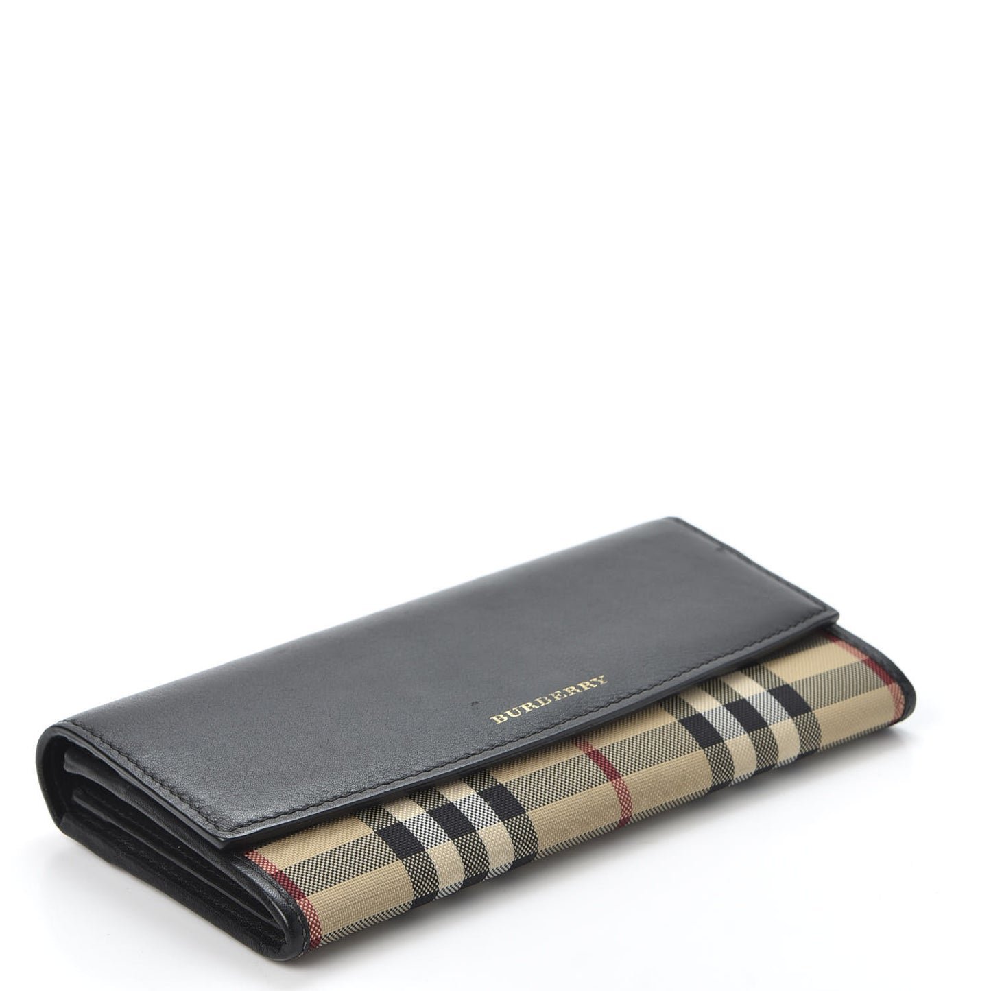 Haymarket Check Continental Wallet Brown