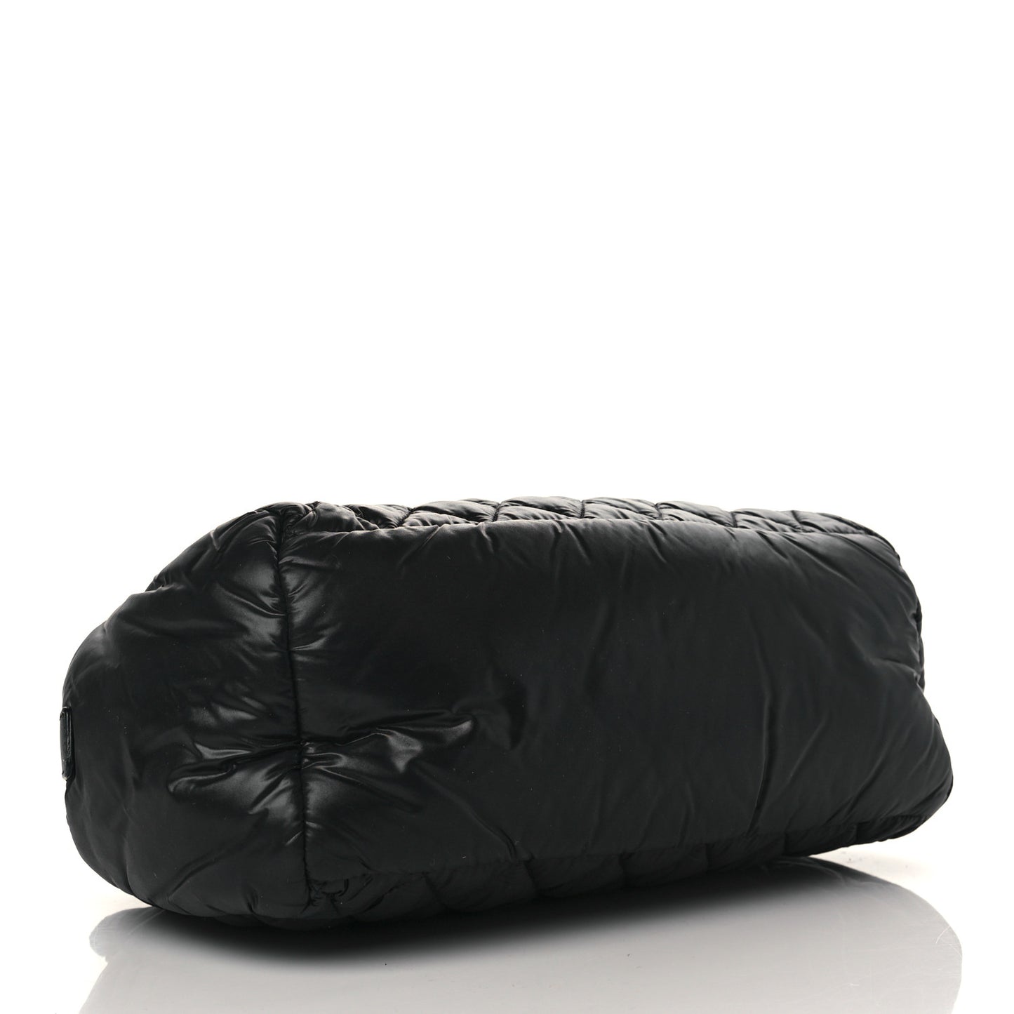 Nylon Coco Cocoon Zipped Tote Black