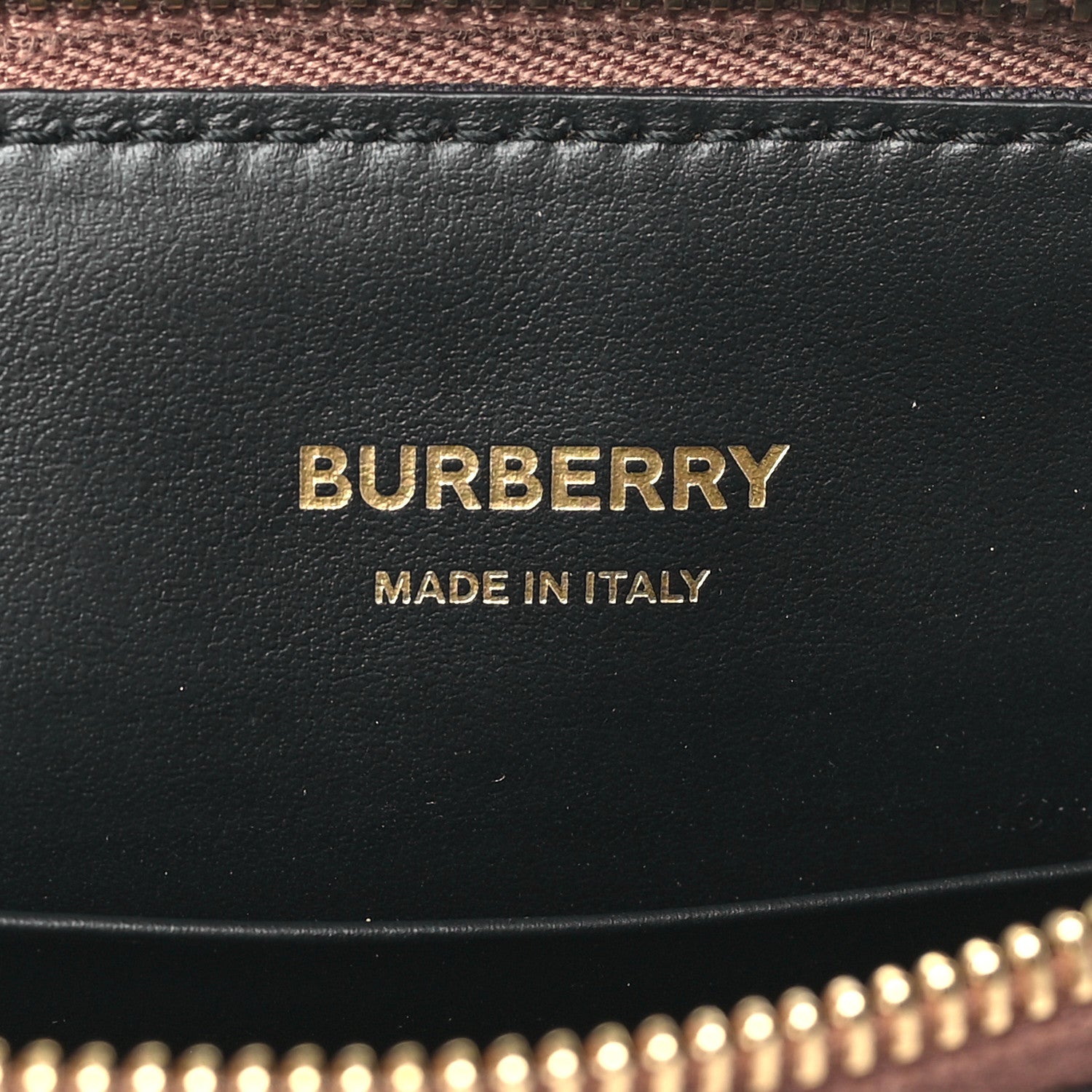 Burberry Horseferry Check Peyton Crossbody Clutch Bag Brown 6 of 9