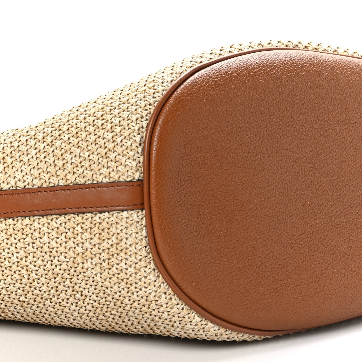 Louis Vuitton Raffia Saint Jacques Tote Caramel 8 of 9