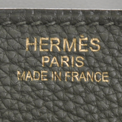 Hermes Togo Leather Birkin 35 Vert Olive 10 of 13