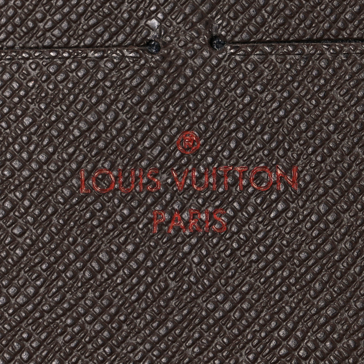 Damier Ebene Zippy Organizer Wallet