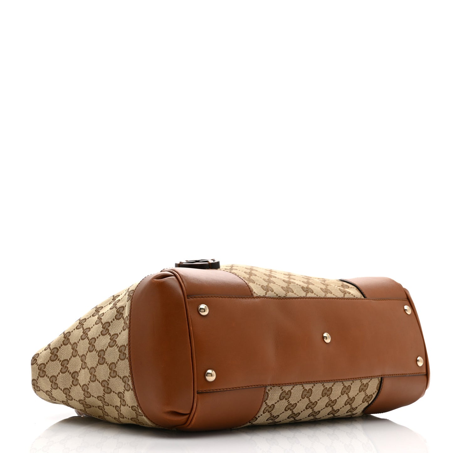Monogram Medium Brick Lane Tote Brown