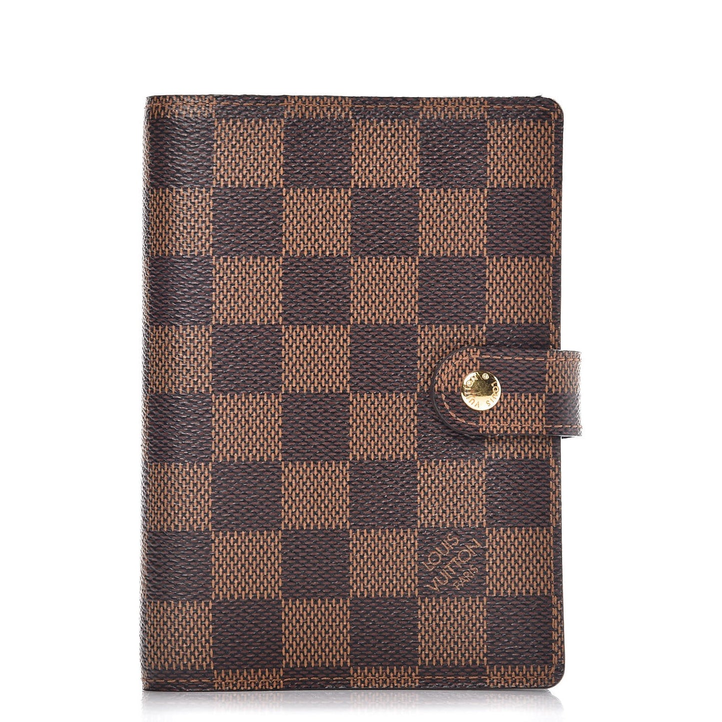 Damier Ebene Small Ring Agenda Cover