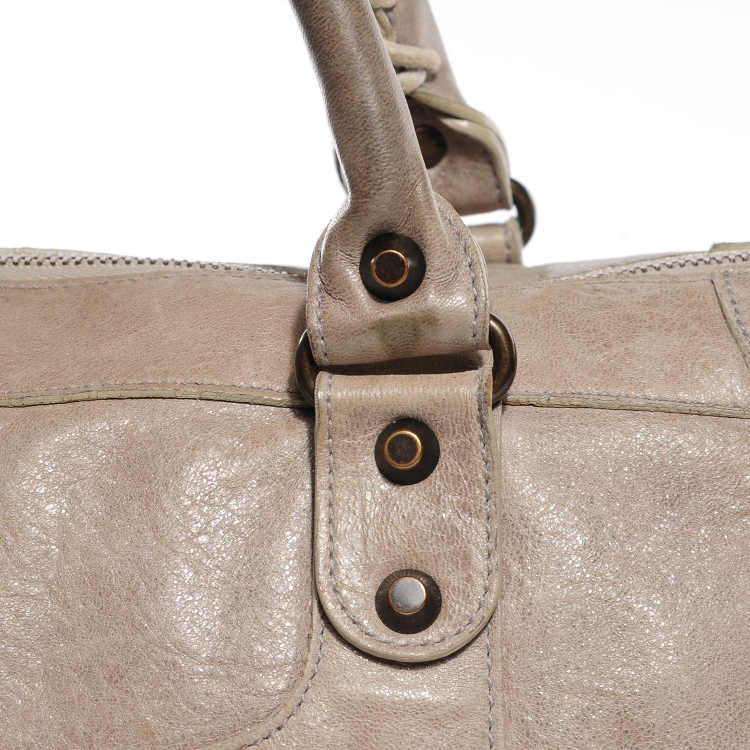 Balenciaga Chevre Classic Hardware Work Greige 7 of 10