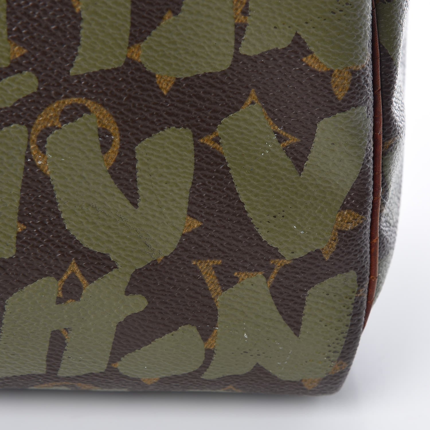 Louis Vuitton Monogram Graffiti Speedy 30 Kaki 22 of 26
