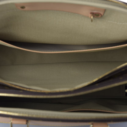 Louis Vuitton Monogram Alize 2 Compartment Luggage Travel Bag 4 of 10