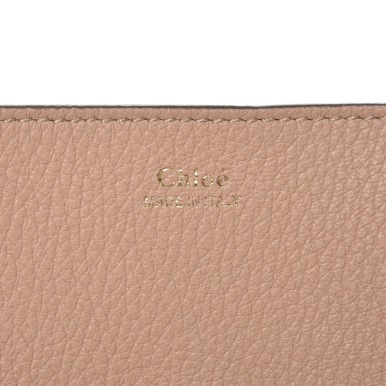 Chloe Grained Lambskin Drew Shoulder Bag Cement Pink 6 of 6