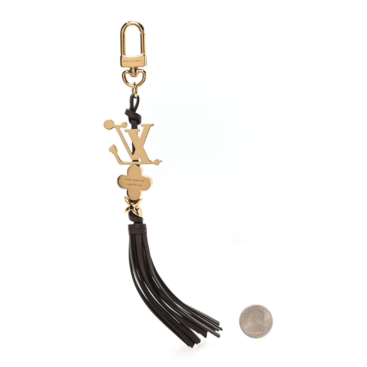 LV X TM LV Bloom Superflat Key Holder Multicolor