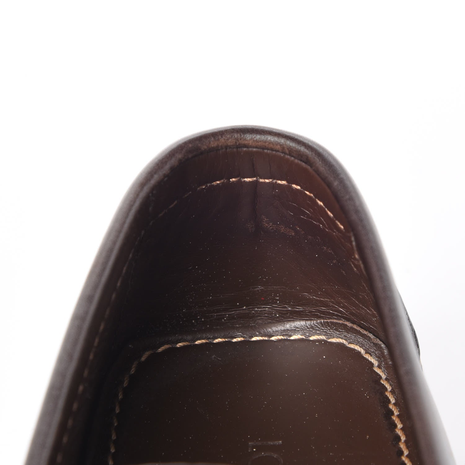 Louis Vuitton Calfskin Monte Carlo Moccasin Loafers 7 Cacao Brown 10 of 12
