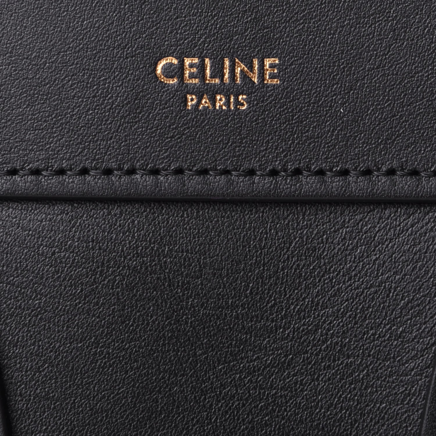 Celine Smooth Calfskin Nano Luggage Black 5 of 10