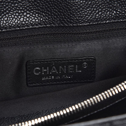 Chanel Caviar Quilted Grand Shopping Tote GST Black 6 of 7