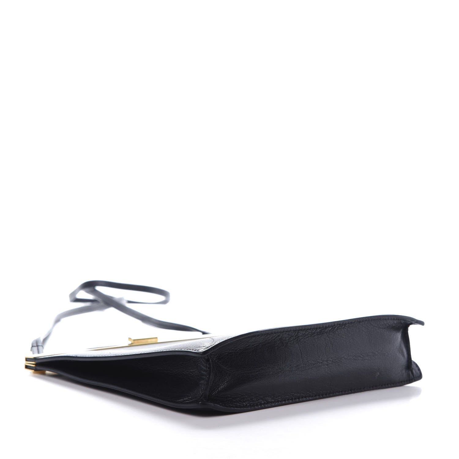 Celine Smooth Calfskin Mini Clasp Bag Black 4 of 10