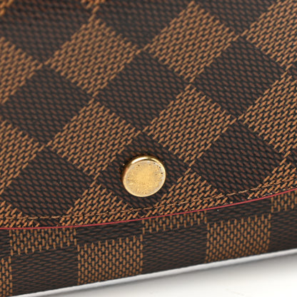 Louis Vuitton Damier Ebene Caissa Wallet Cherry 10 of 10