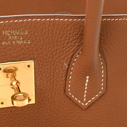 Hermes Togo Birkin 35 Gold 12 of 24