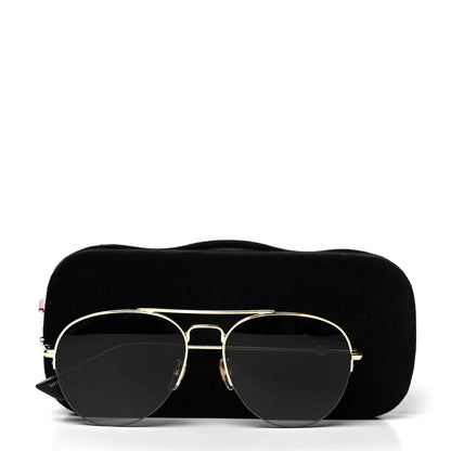 Gucci Aviator Sunglasses GG0107/S Green Red 7 of 7