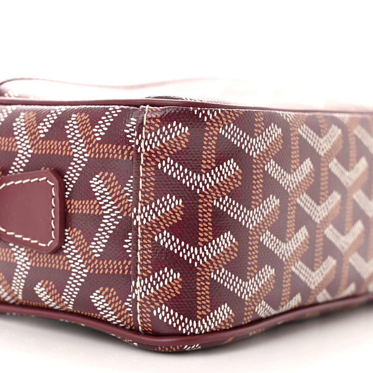 Goyard Goyardine Sac Cap Vert Burgundy 8 of 9