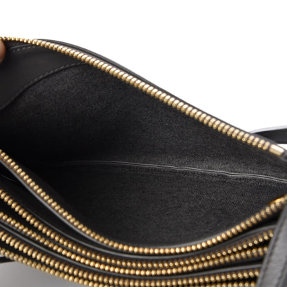 Celine Lambskin Small Trio Crossbody Bag Smoke 5 of 9