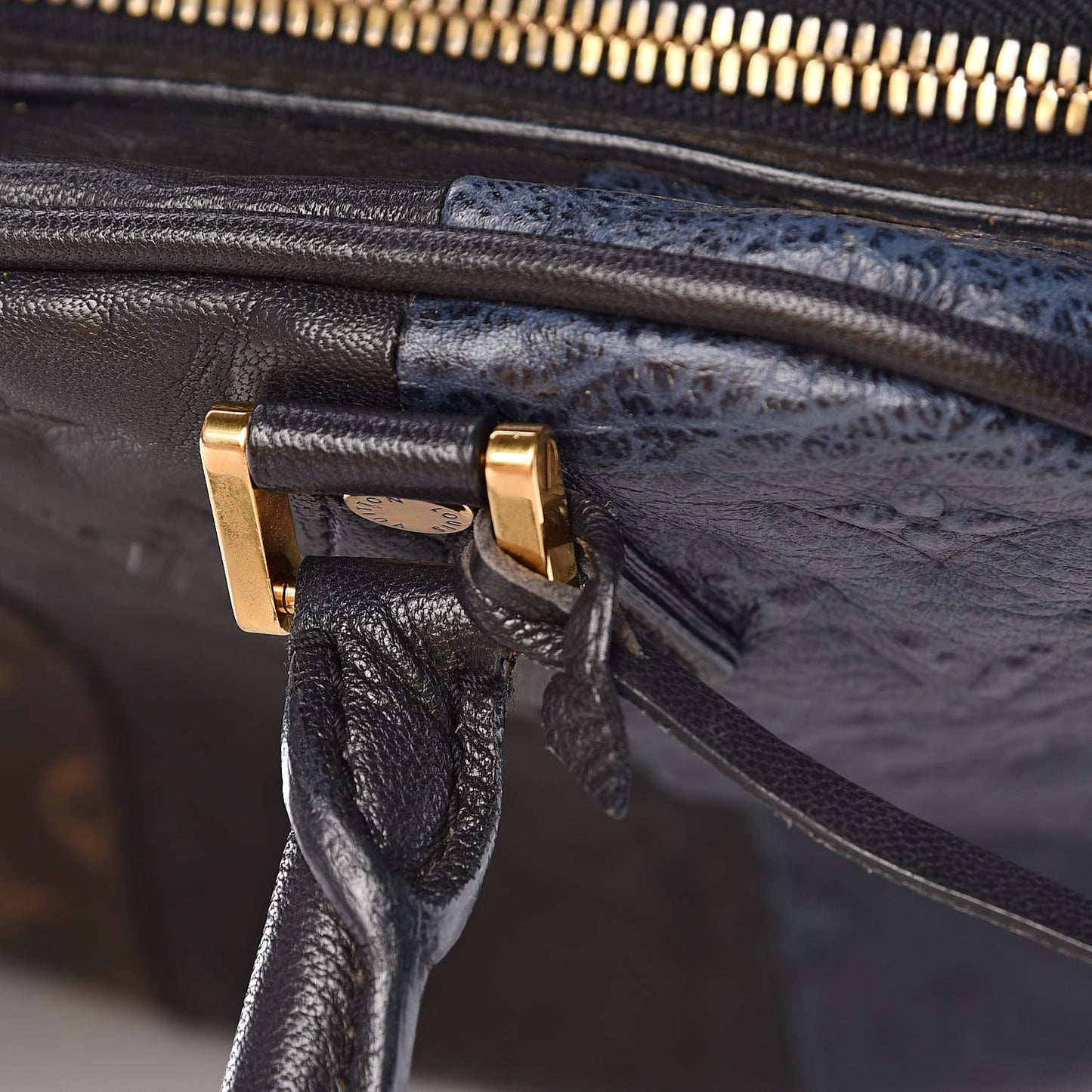 Monogram Stripes Medium Bag Marine