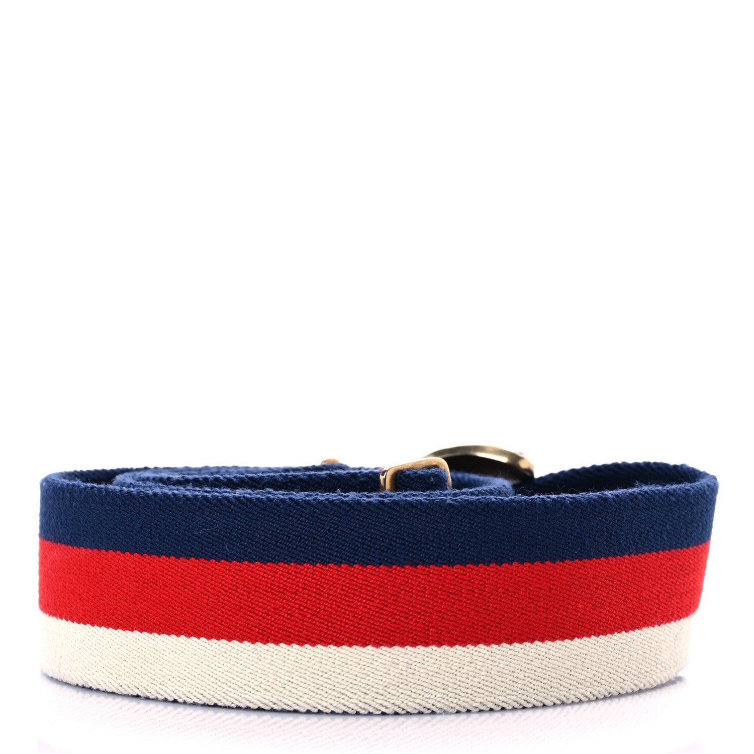 Gucci Web Queen Margaret Bee Sylvie Web Belt 85 34 Red White Blue 2 of 5