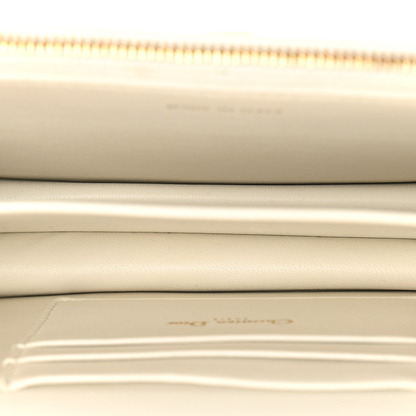 Lambskin Macrocannage Mini Miss Caro Bag Latte