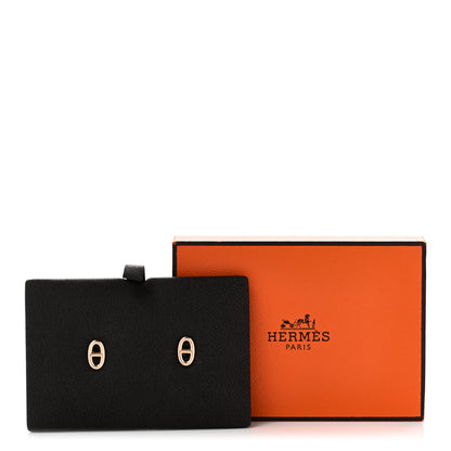 Hermes 18K Rose Gold TPM Farandole Stud Earrings 6 of 6