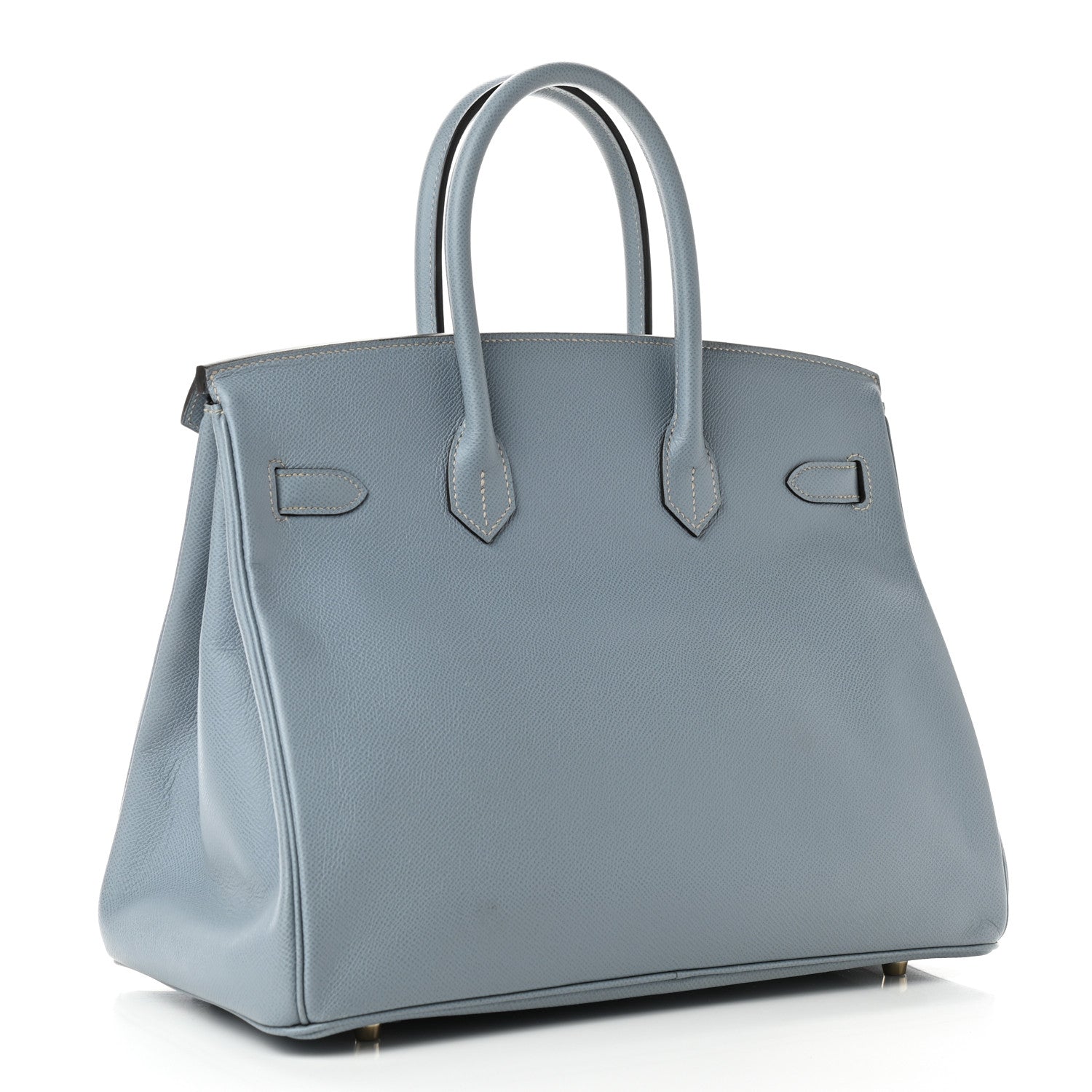 Hermes Epsom Birkin 35 Bleu Lin 3 of 10