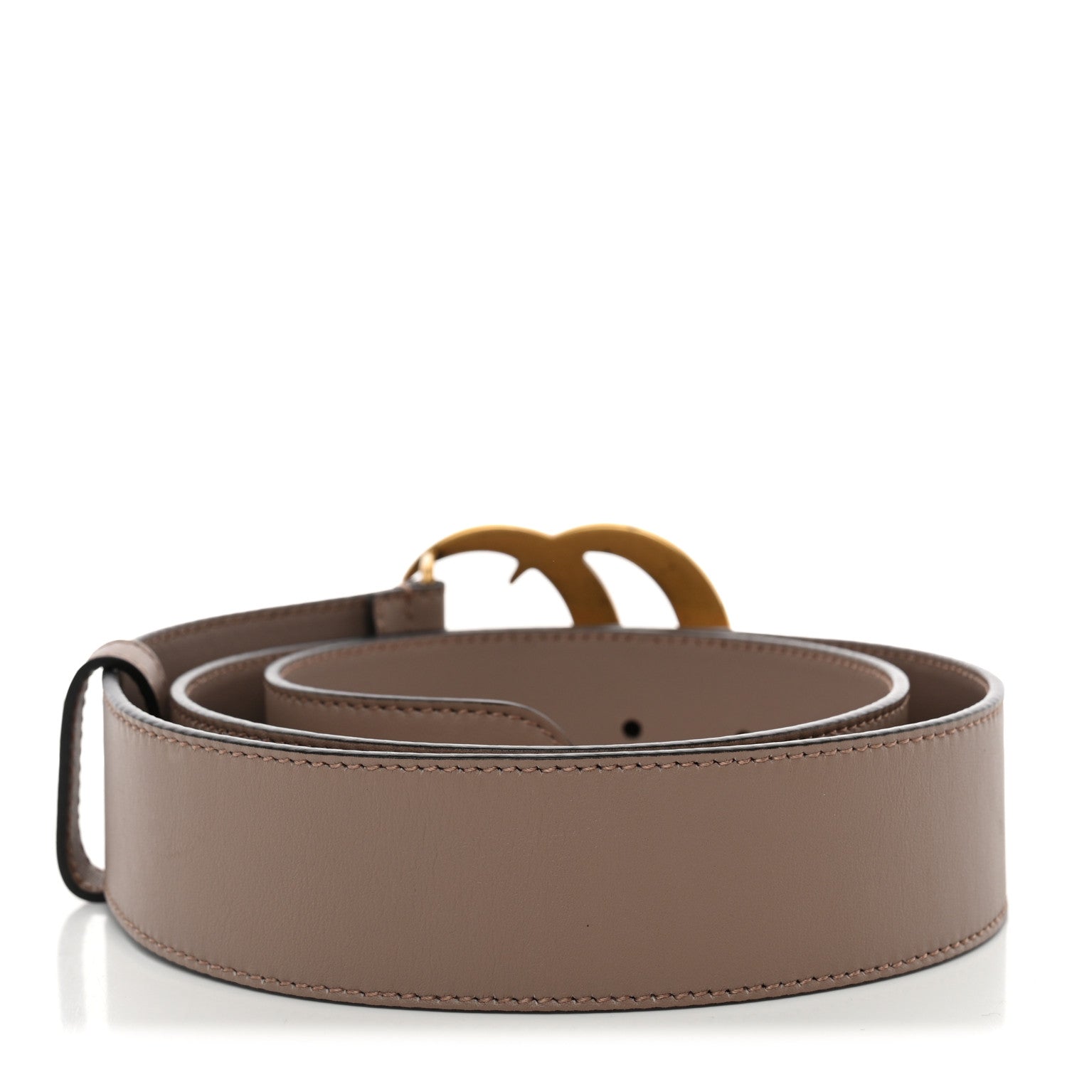 Gucci Calfskin Double G 40mm Belt 85 34 Porcelain Rose 2 of 5