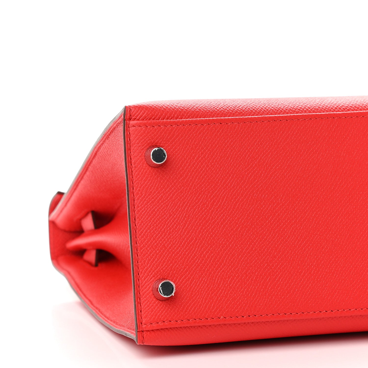 Hermes Epsom Verso Kelly Sellier 28 Rouge de Coeur Rouge Grenat 7 of 8