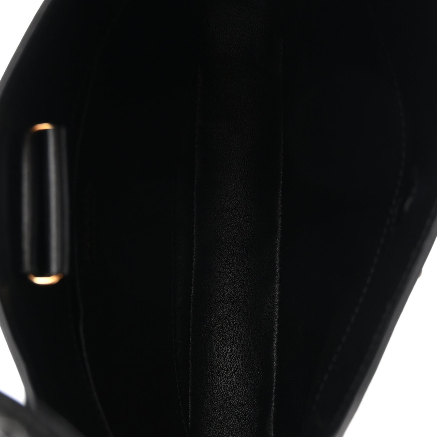 Box Calfskin Shoulder Bag Black