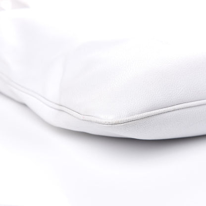 Chanel Caviar Large CC Shoulder Bag White 7 of 16