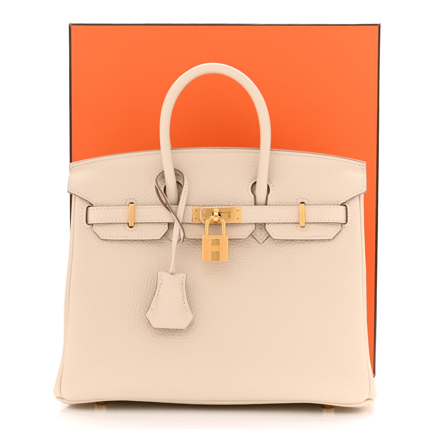 Hermes Togo Birkin 25 Craie 11 of 11
