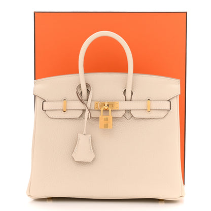 Hermes Togo Birkin 25 Craie 11 of 11
