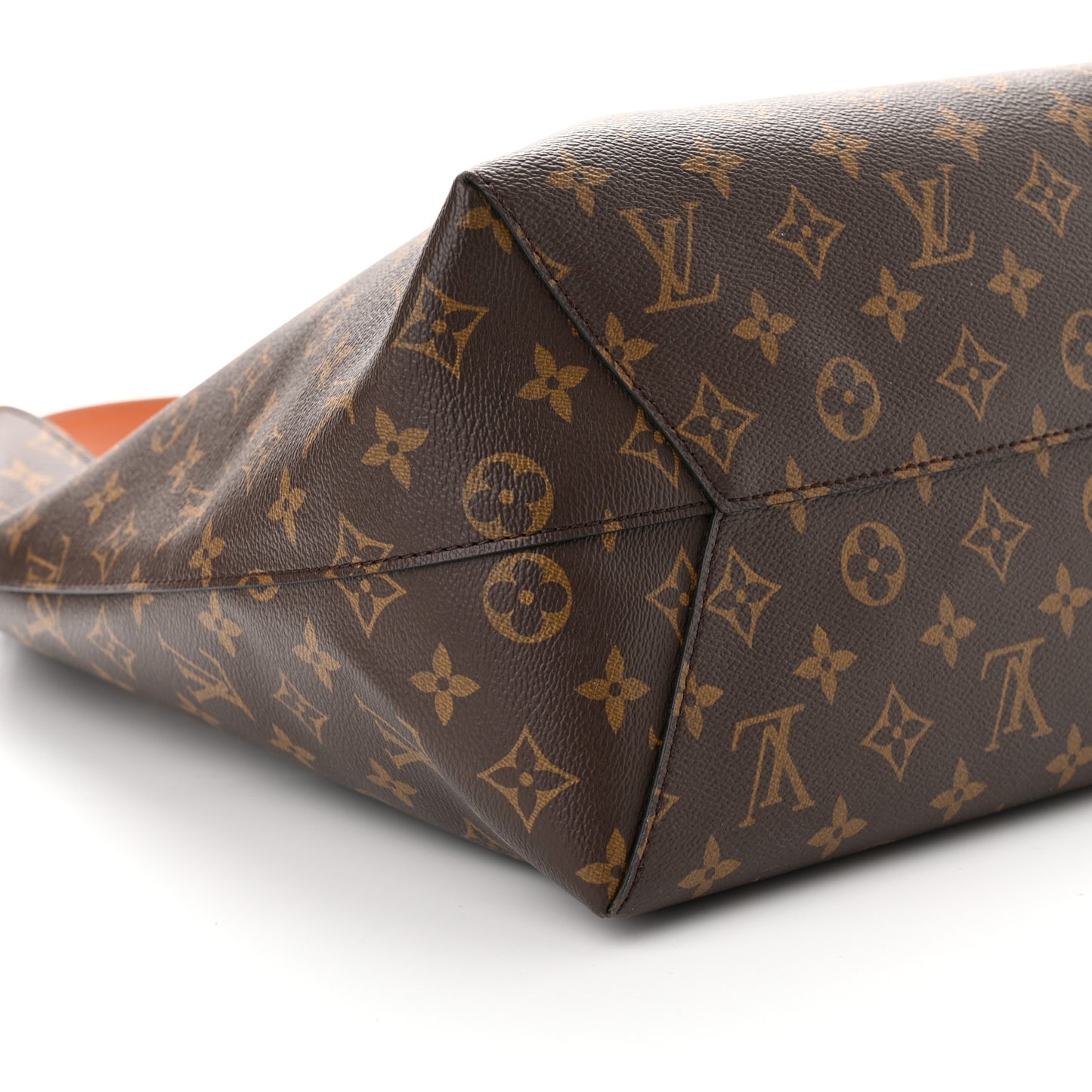 Monogram Flower Hobo Caramel
