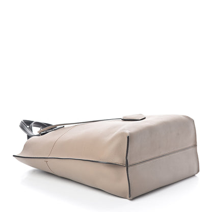 Fendi Vitello All In Shopper Tote Tortora Black 4 of 9