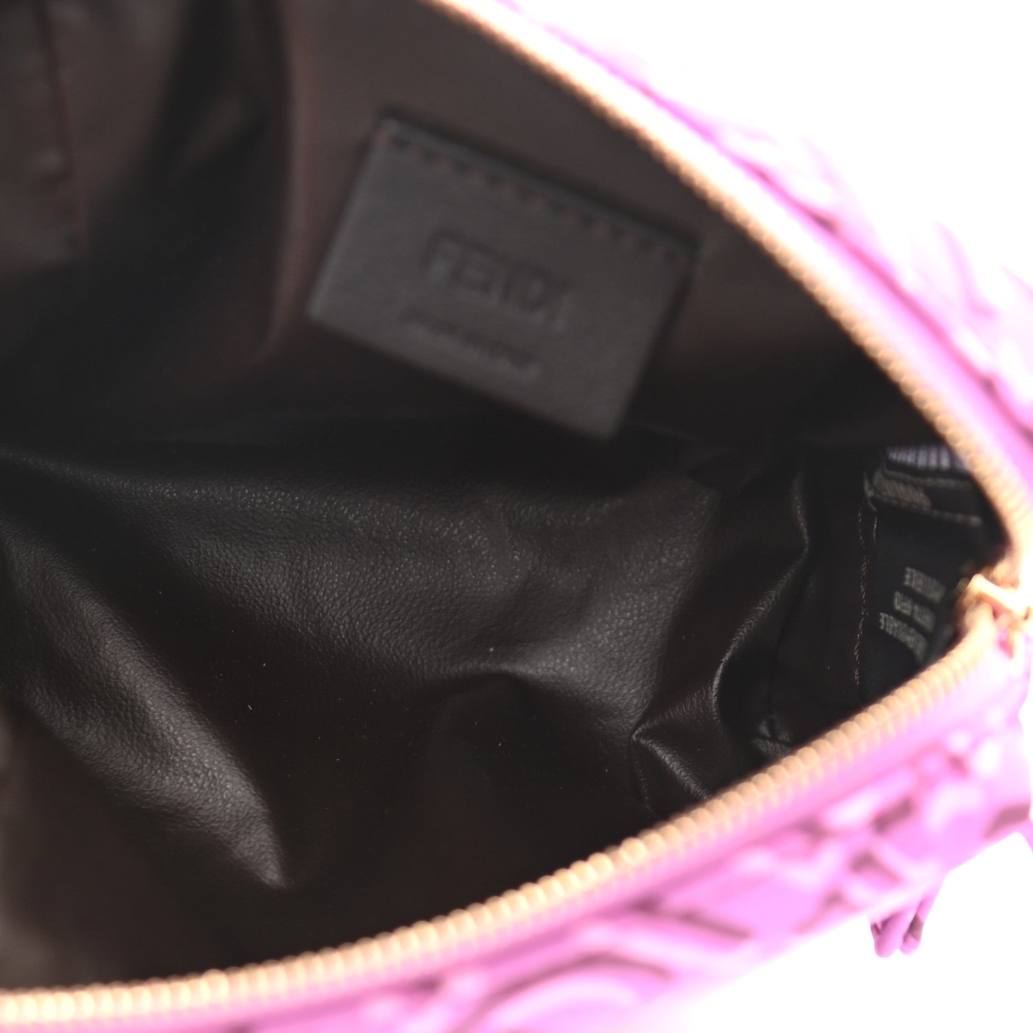 Fendi X SKIMS Nylon XS Trapezoid Beauty Pouch Bouganville 5 of 11