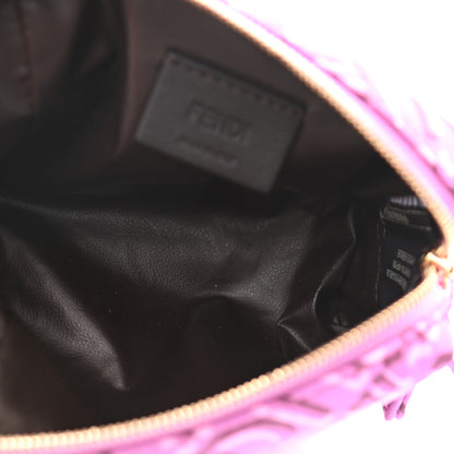 Fendi X SKIMS Nylon XS Trapezoid Beauty Pouch Bouganville 5 of 11