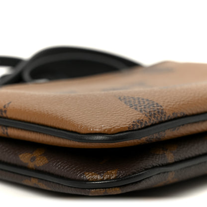 Louis Vuitton Reverse Monogram Giant Double Zip Pochette 9 of 11