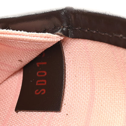 Louis Vuitton Damier Ebene Neo Neverfull MM Rose Ballerine 8 of 13