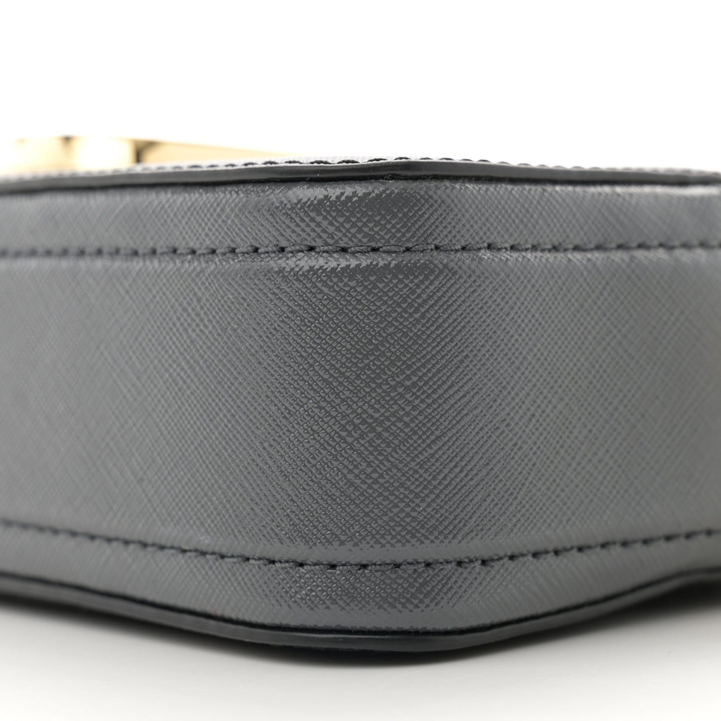 Saffiano Small Snapshot Camera New Black Mulitcolor