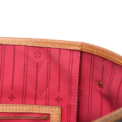 Louis Vuitton Monogram My LV Heritage Neverfull MM Fuchsia White 18 of 18