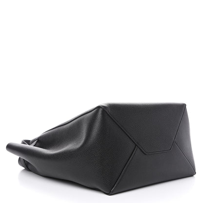Celine Soft Grained Calfskin Small Belt Cabas Phantom Black 3 of 10